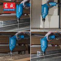 东成手电钻电动螺丝刀J1Z-FF-10A手枪钻家用可调速电钻电动工具手紧式铁夹头