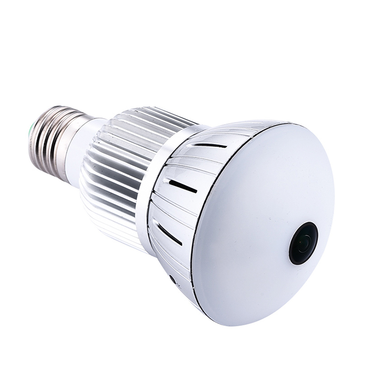 柯迪仕kedishi智能灯泡监控器全景监控摄像头手机无线网络wifi高清