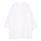 828新款白色雪纺衫女夏季2017新款气质披肩外套百搭中长款开衫七分袖上衣