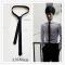 828新款特价全国包邮 韩版3.5CM超窄领带学生领带男女士细领带学院风多色