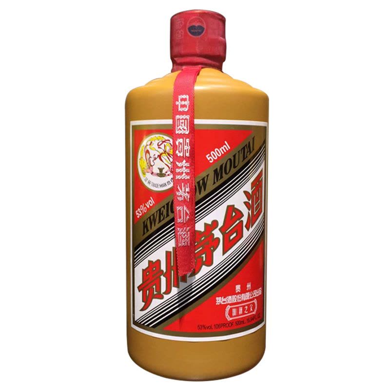 贵州茅台酒 53度酱香型白酒 茅台 红色茅台国酒之父 500ml*6瓶 整箱装图片