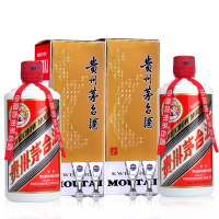 贵州茅台酒 53度飞天茅台 酱香型白酒 500ml 2013年产 500ml*2瓶