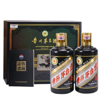 贵州茅台酒53度 茅台生肖酒系列 酱香型 己亥猪年375ml*2瓶 礼盒装