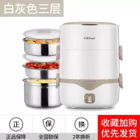 荣事达(Royalstar)电热饭盒可插电加热保温蒸饭神器带热饭菜的上班族便携2升大容量