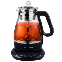 奥克斯(AUX)煮茶器家用全自动蒸汽黑茶煮茶壶玻璃电热花茶普洱蒸茶器