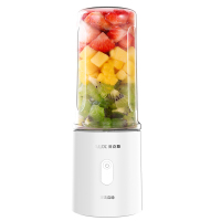 奥克斯(AUX)榨汁机家用水果小型便携式学生榨汁杯电动充电迷你炸果汁机四叶刀头