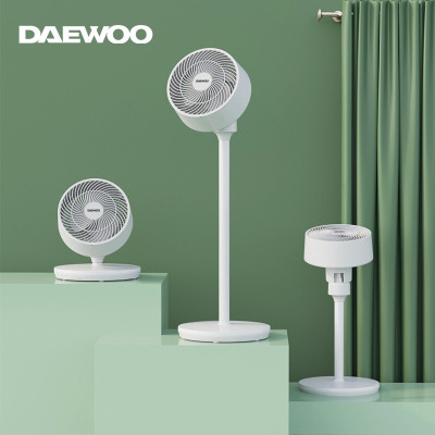 大宇(DAEWOO)空气循环扇电风扇落地扇台地扇家用办公室升降循环电扇X1 台地多用循环扇