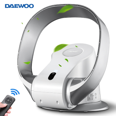 大宇(DAEWOO)无叶风扇电风扇台扇智能遥控定时儿童摇头壁挂循环空气直流电扇DWF-NP01DC(无叶扇)