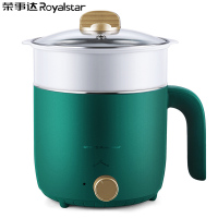 荣事达(Royalstar)电煮锅带蒸笼家用多功能小型宿舍学生小电锅一体电炒锅电热火锅1.5升容量