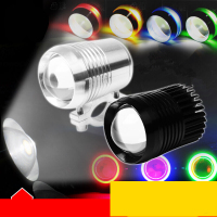 枫博贵族FONTBONNE拉运摩托车电动车led大灯U3防水激光炮led车灯12V-60V通用爆闪灯射灯