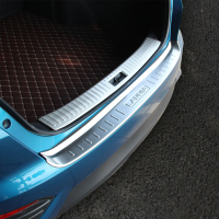 枫博贵族FONTBONNE美克杰适用于蓝鸟改装专用不锈钢车身护板防刮后护板后备箱保护板