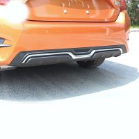 枫博贵族FONTBONNE美克杰 16款思域后扰流后杠 十代思域改装 仿碳纤维