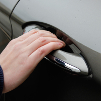 枫博贵族FONTBONNE拉运汽车门把手贴保护膜犀牛皮防护膜门碗贴漆面保护膜门腕贴改装(4个装)启辰R50D50T7