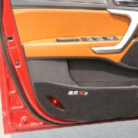 枫博贵族FONTBONNE美克杰瑞风S3防踢垫改装专用车门保护垫黑色黑边江淮瑞风S3防踢垫