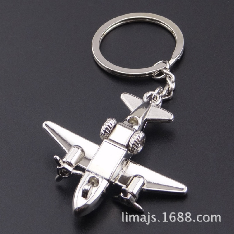 枫博贵族FONTBONNE创意滑轮钥匙扣 个性飞机钥匙圈 实力厂家批发创意钥匙扣 可定制