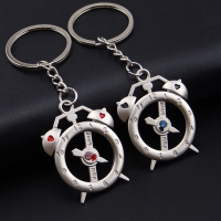 枫博贵族FONTBONNE韩国创意钥匙链可爱情侣小闹钟钥匙扣情人节促销活动赠送小礼品