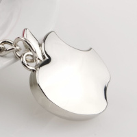 枫博贵族FONTBONNE供应金属苹果钥匙扣活动赠送小礼品定制个性广告创意钥匙挂件