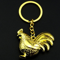 枫博贵族FONTBONNE吉祥金鸡生肖钥匙扣创意新年促销小礼品钥匙挂件定制广告促销赠品