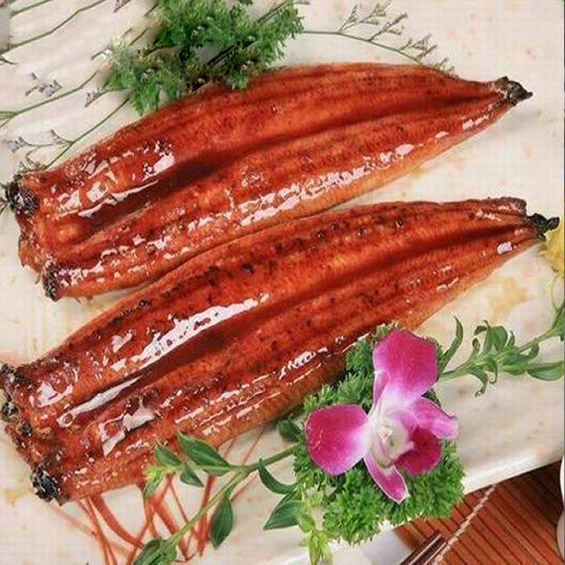 渔鼎鲜冷冻新鲜烤鳗450g袋装日式料理蒲式烤鳗鱼寿司烤鳗即食航空冷链配送图片