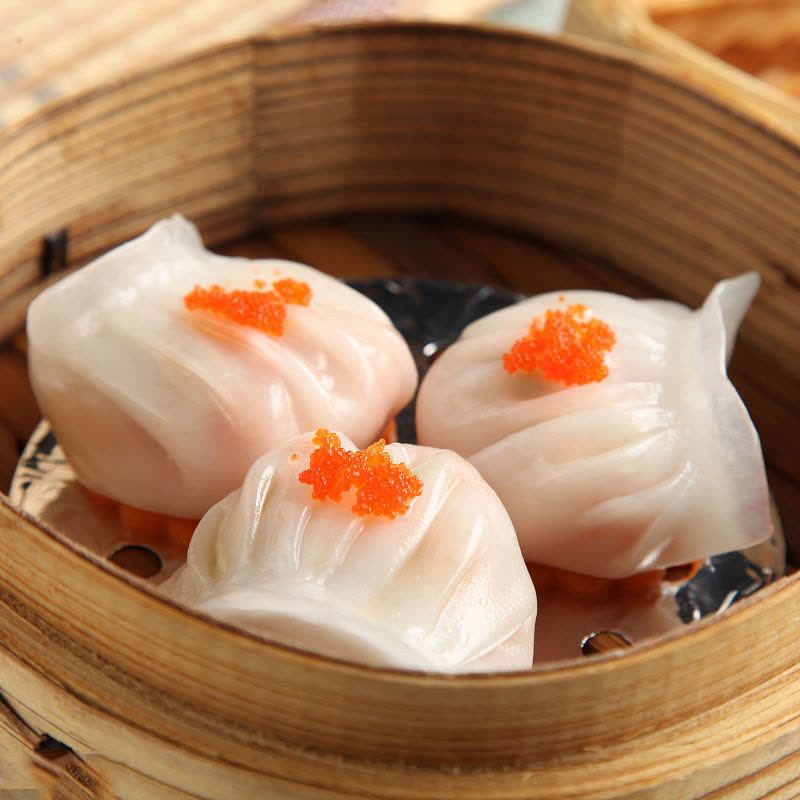渔鼎鲜水晶虾饺皇300g12只水晶虾饺虾饺海鲜水产 国产虾类制品图片