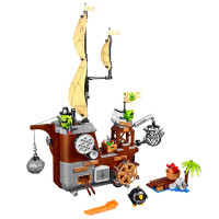 【北欧直邮】乐高（LEGO）创意积木玩具 愤怒的小鸟系列 猪猪海盗船 75825