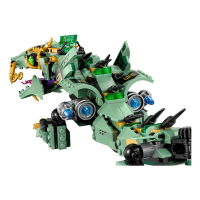 【北欧直邮】乐高（LEGO）创意积木玩具 幻影忍者系列 绿忍者的飞天机甲神龙 70612