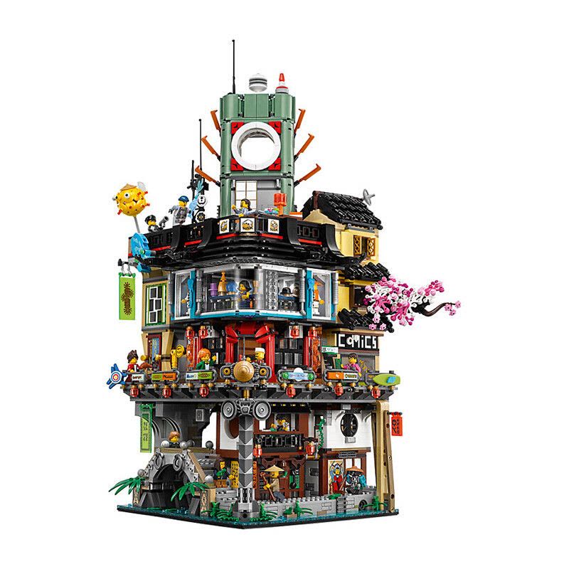[北欧直邮]乐高(LEGO)创意积木玩具 幻影忍者系列 忍者之城 70620 材质塑料 块数500块以上 16岁以上图片
