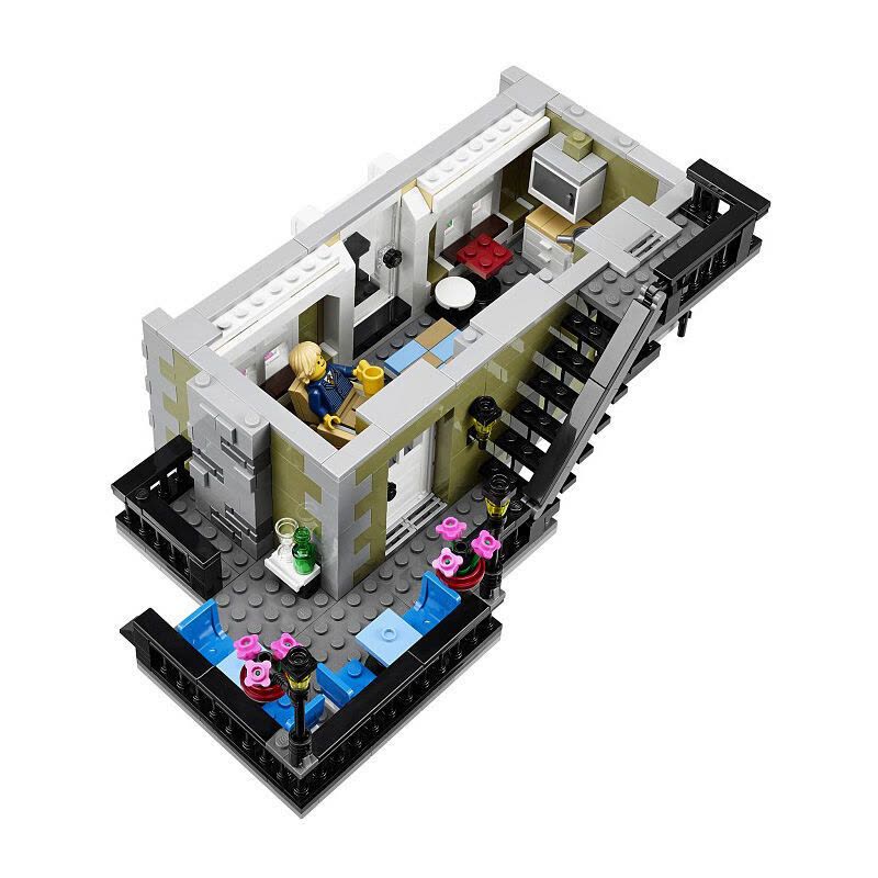 [北欧直邮]乐高(LEGO)创意积木玩具 街景系列 巴黎餐厅 10243 适合16岁以上 材质塑料 块数500块以上图片