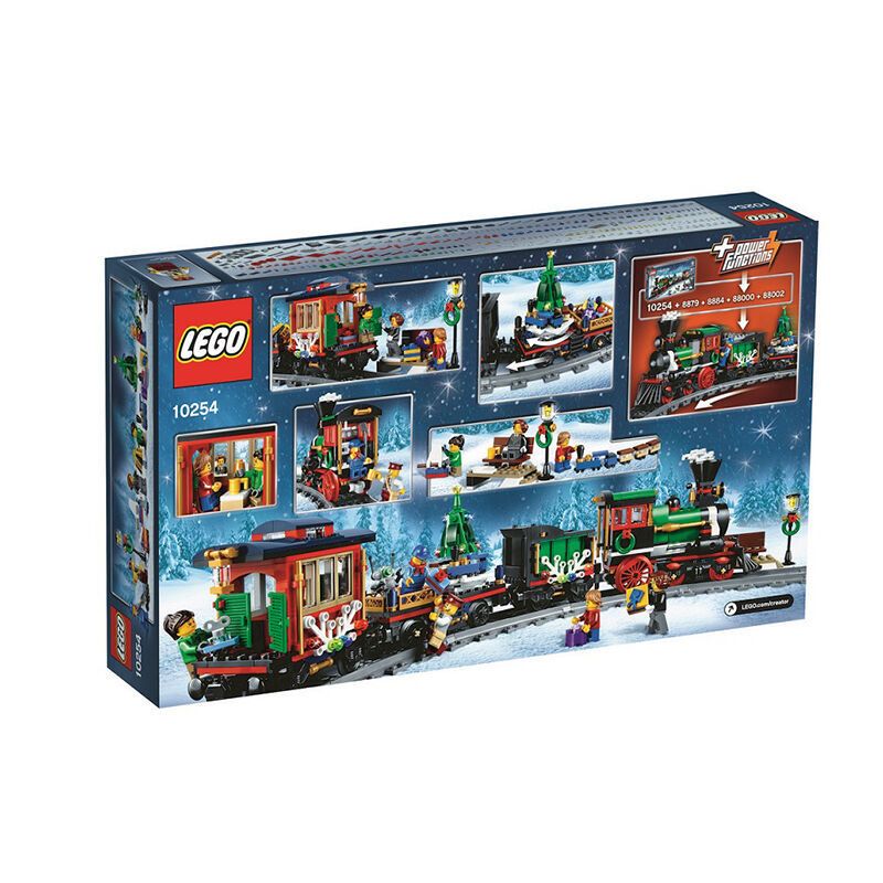 [北欧直邮]乐高(LEGO)创意积木玩具 冬季创意系列 冬季假日火车 10254 适合10岁以上 材质塑料 500块以上