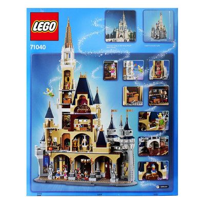 【北欧直邮】乐高（LEGO）71040创意积木玩具 IDEAS系列 迪士尼乐园城堡 16岁以上 材质塑料500块以上