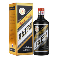 茅台王子酒 黑金王子53度500ML*1瓶 酱香型白酒