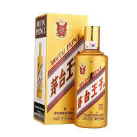 贵州茅台王子酒 53度酱香型白酒 茅台王子酒 金王子 500ml*1 单瓶装