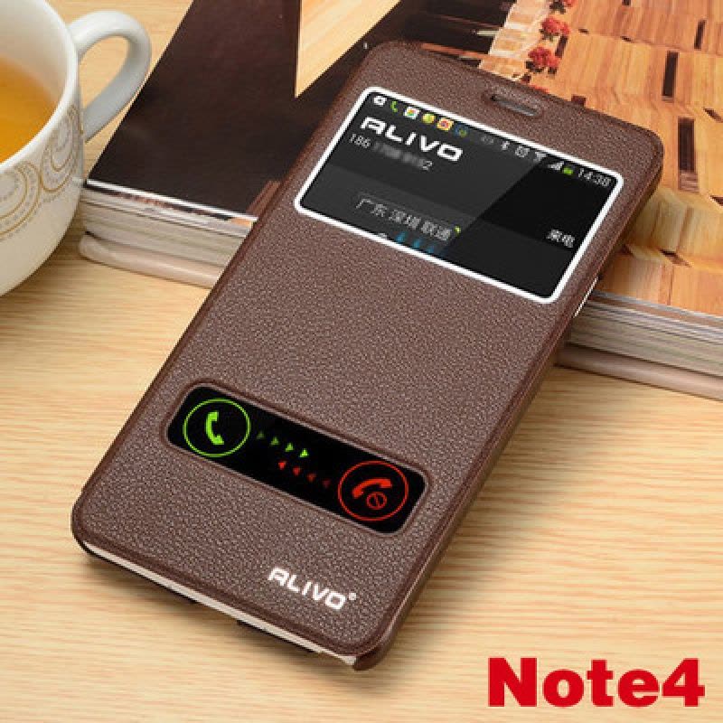 款三星note3手机壳三星note4手机壳S5手机套N9009/G9008V翻盖式皮套定制图片