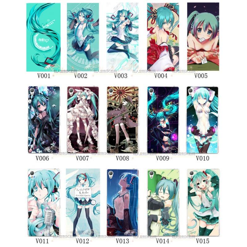 2017款初音未来索尼Z5P手机壳Z4Z3保护壳X/XC/XP/XZ外壳XAUltra包邮图片