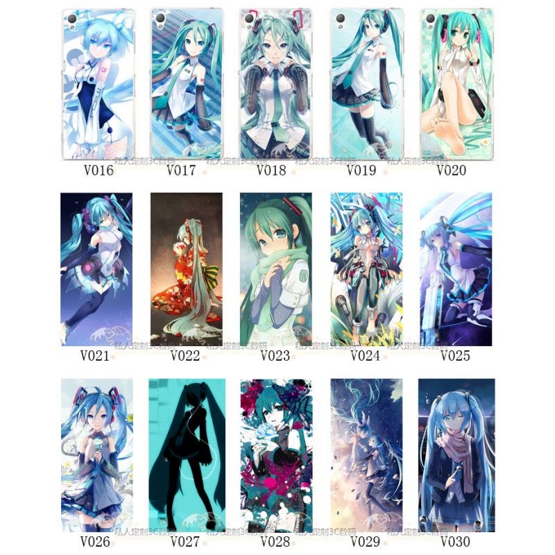 2017款初音未来索尼Z5P手机壳Z4Z3保护壳X/XC/XP/XZ外壳XAUltra包邮图片