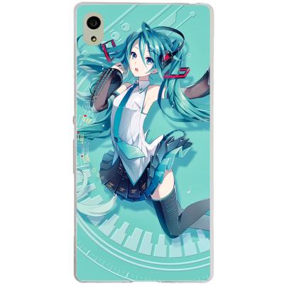 2017款初音未来索尼Z5P手机壳Z4Z3保护壳X/XC/XP/XZ外壳XAUltra包邮