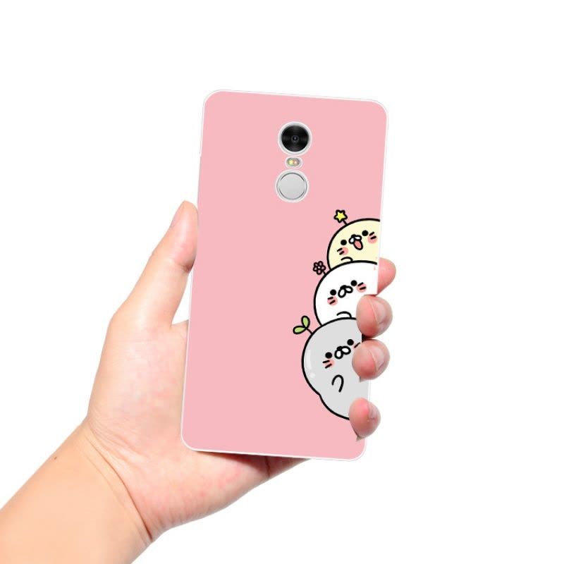 2017款小米红米note4X 2 3 4 pro3S手机壳保护套软可爱海狮呆萌卡通趣味定制图片