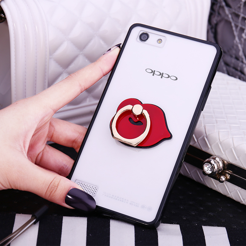 oppoa33手机壳挂绳0pp0a33m保护套a33t透明外壳防摔创意指环男女2017