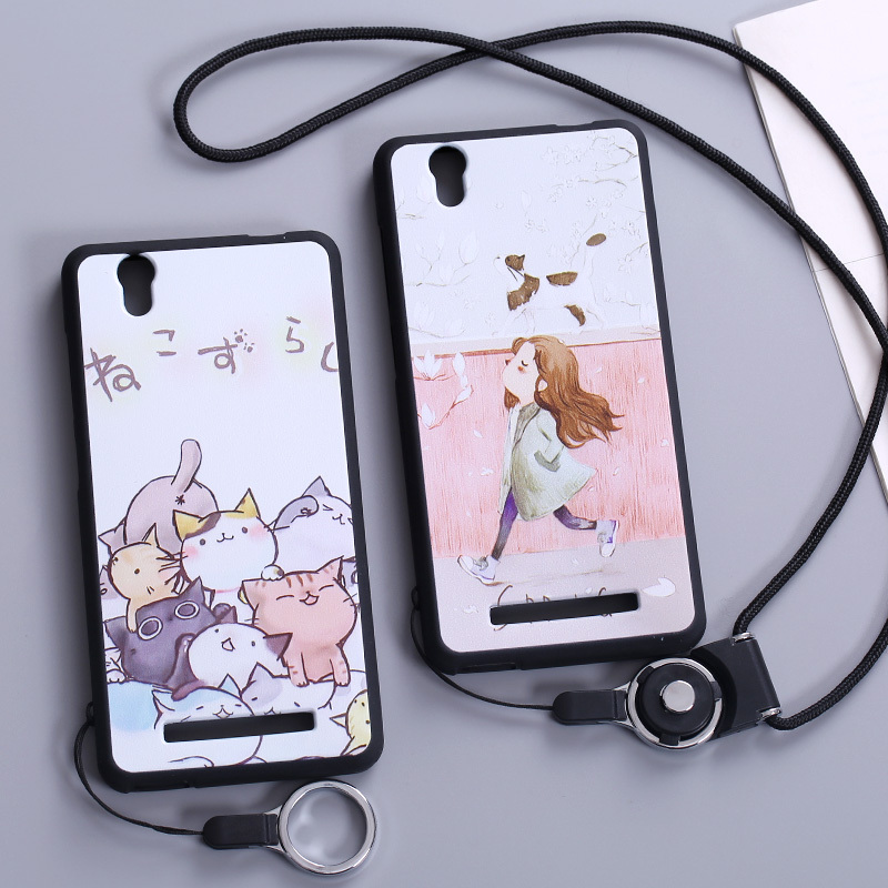 金立f103手机套gioneef103L带挂绳金力f103S全包f130软外壳防摔女201定制