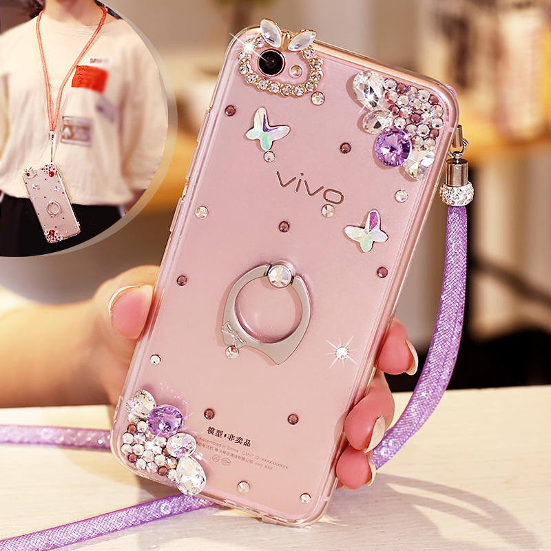 vivoy55手机壳镶钻vovoy55a保护套viviy55t防摔丫55外壳v0潮男女2定制