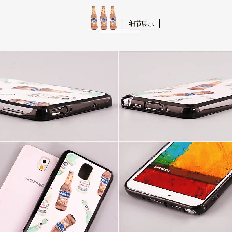 三星note4手机壳磨砂n4硅胶noto4闹特NT4防摔女n0te4后盖式男款潮2017定制图片