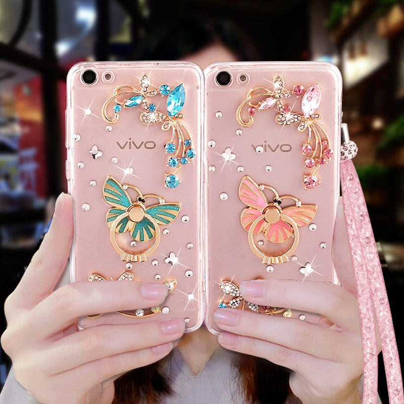 vivoy55手机壳软步步高vivoy55a指环挂绳voviy55保护套viviy55潮定制