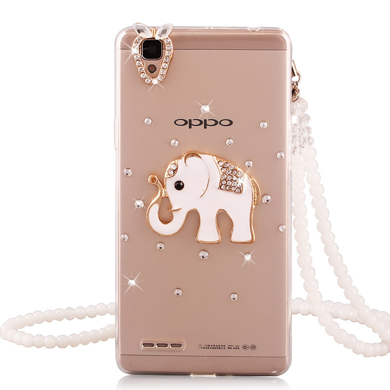 oppoa51手机壳opop保护套oppa软t硅胶0pp0a51kc水钻挂绳ra poop潮定制