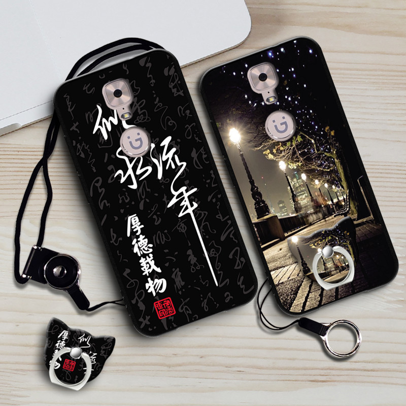 金立m6splus手机壳尽力m六splus保护套尽利m6splus软胶m6sp挂绳y定制