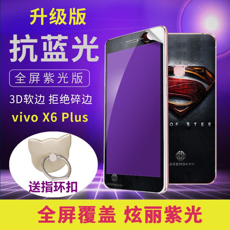 vivox6plus手机壳vlvox6puis蓝光膜vivx6pls保护套软vovix6splusl定制图片