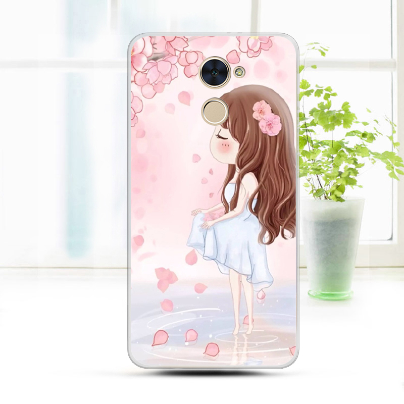 华为畅享7plus手机壳畅亨7pius透明套trtal00a畅想7puls男女aloo定制