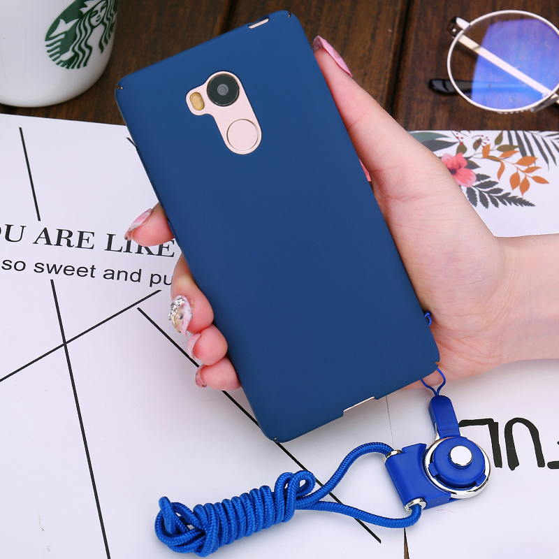 红米4高配版手机壳redmi4高配手机套小米2016060带挂绳硅胶硬壳女定制