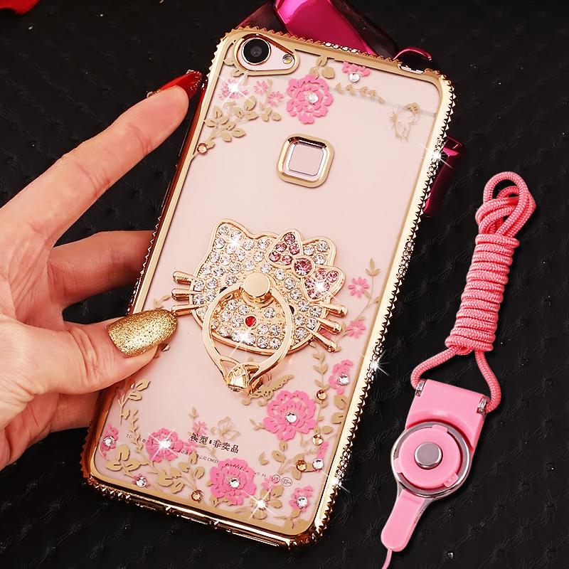 vivox6手机壳x6d保护套vivo指环挂绳防摔壳硅胶lasa女款步步高定制