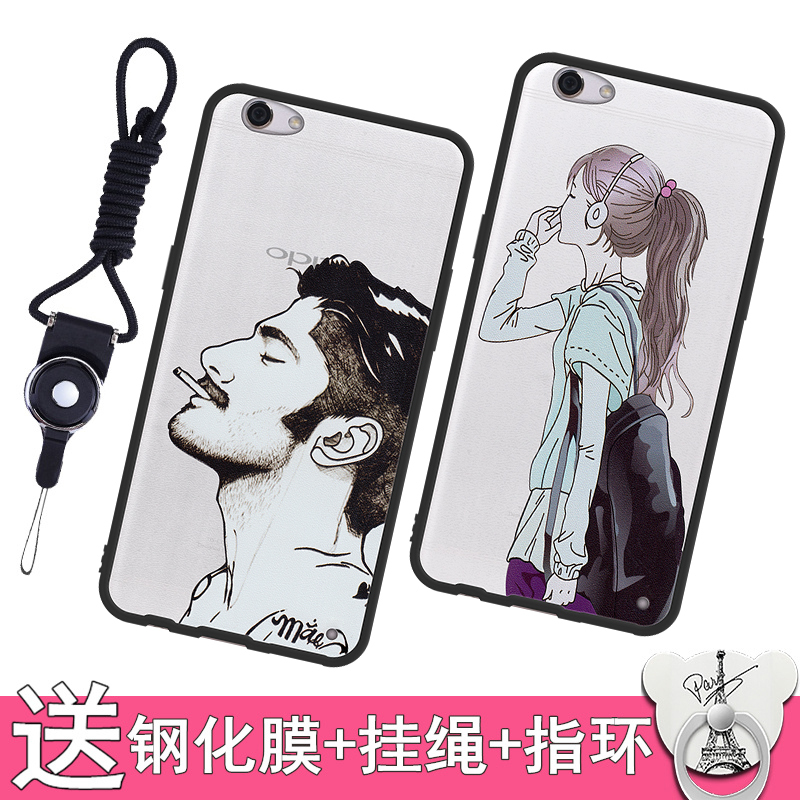 oppor9S手机壳opr9S男女opopr9S卡通ooppr9S保护套opp0r挂绳popor定制