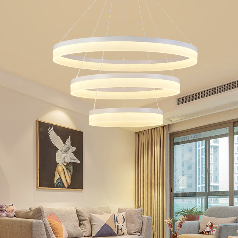 吊灯客厅灯餐厅灯餐吊灯后现代亚克力吊灯时尚艺术灯具led灯饰视频